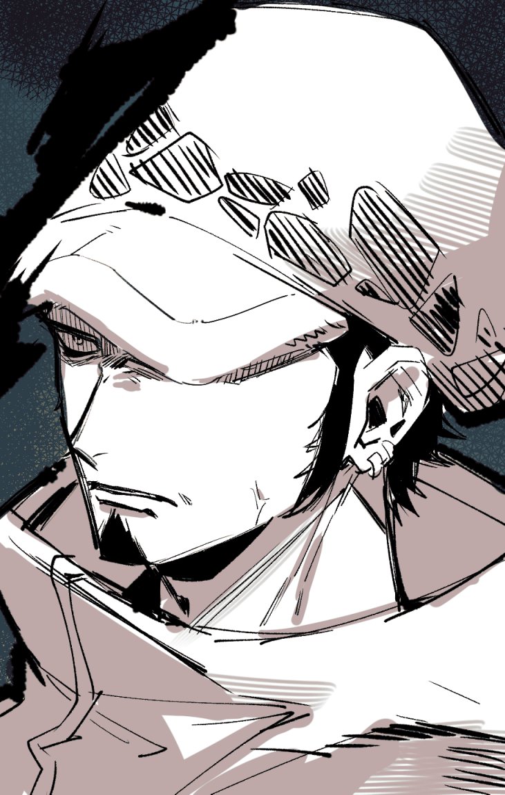 ゾロビン⚔️💐も、ローロビ🐯💐も好きだからウチの二人の距離はこんな感じ。
お互いバチクソにキレ散らかしてる。