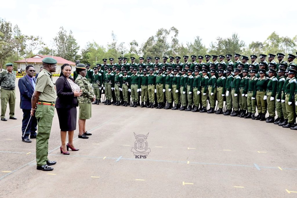 THE PRINCIPAL SECRETARY CORRECTIONAL SERVICES PRESIDES OVER THE PASSOUT PARADE REHEARSAL FOR PRISON OFFICERS CADETS AT PRISONS STAFF TRAINING COLLEGE,RUIRU ON THURSDAY 20TH APRIL,2023.