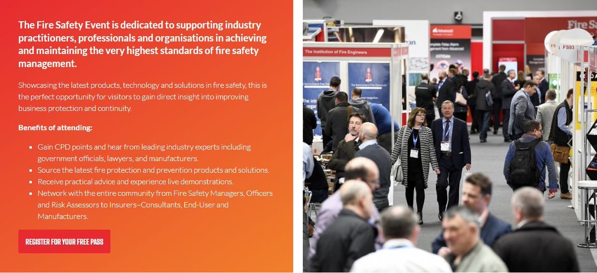 RegentFire's tweet photo. Will you be attending this years #firesafetyevent in Birmingham?

https://t.co/lNhQoq6gbu

#firesafety #fireengineer #firesafetymanagment https://t.co/aynUSPbtXf