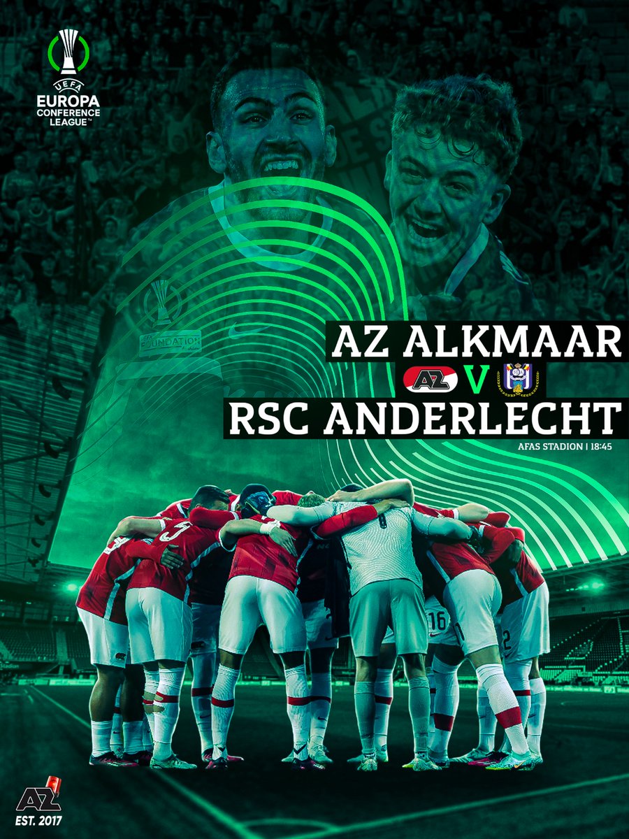 AZAlertss's tweet image. 𝑴𝒂𝒕𝒄𝒉𝒅𝒂𝒚 ⚔
🏟️ AFAS Stadion
🕘 18:45 uur
📺 RTL 7
Vanavond neemt @AZAlkmaar het in het een uitverkocht AFAS Stadion op tegen @rscanderlecht! In een kolkend stadion moet AZ een 0-2 achterstand goedmaken. De selectie heeft onze steun gigantisch nodig.

@edvandepol 

#azand