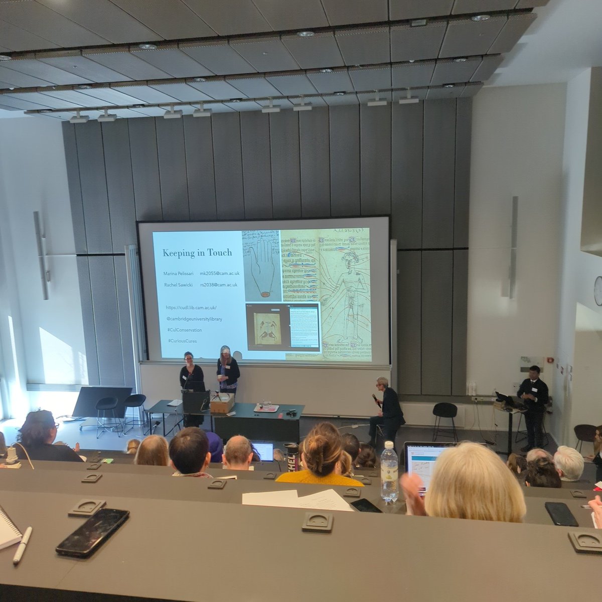 Loved the paper from #culconservation @CCManuscripts 19 on the Curious Cures project. What a great resource for medieval medical texts