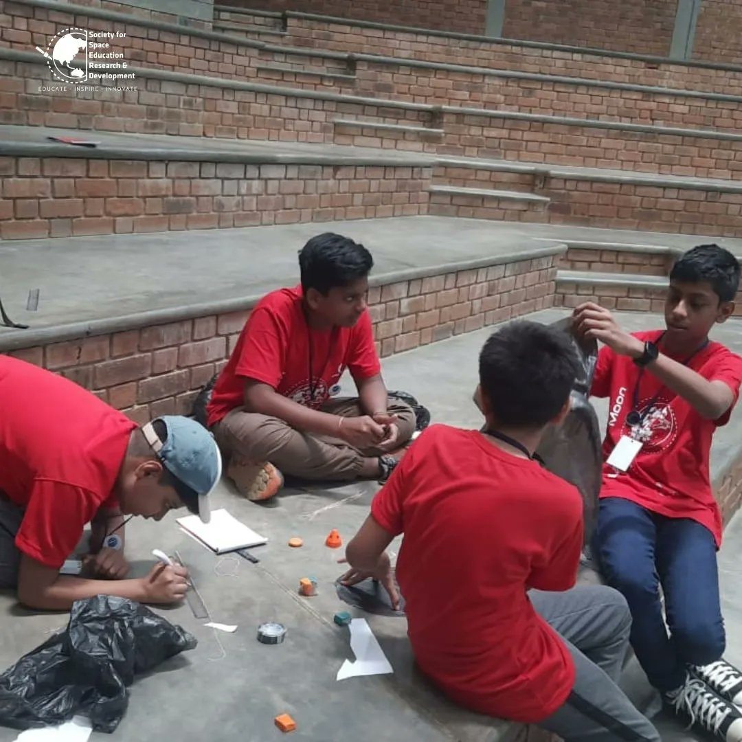 sserd_org's tweet photo. "Our students are soaring to new heights with their innovative parachute designs! 🚀🪂

 Through hands-on learning experiences,they've developed crucial skills in STEM and problem-solving.

 We're proud to see them putting their knowledge into action.
#astrospacecamp #SummerCamp https://t.co/q0KCNJH2Wn