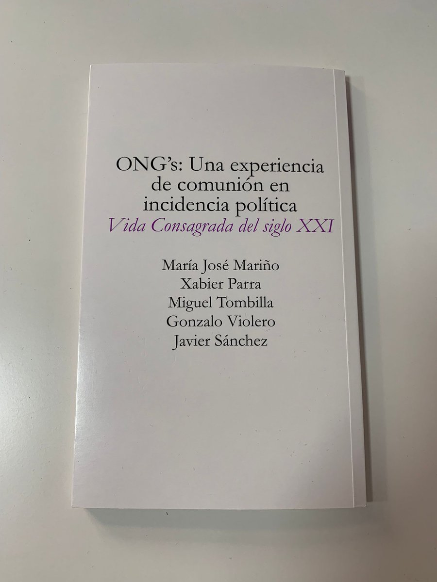 "ONG's: Una experiencia de comunión en incidencia política. Vida Consagrada del siglo XXI" 📝<a href="/VidaReligiosa1/">Vida Religiosa</a>

💪🌍 La experiencia de comunión en incidencia política que ofrecen las ONG's es fundamental para entender cómo se abordan las causas de la pobreza y las injusticias.
