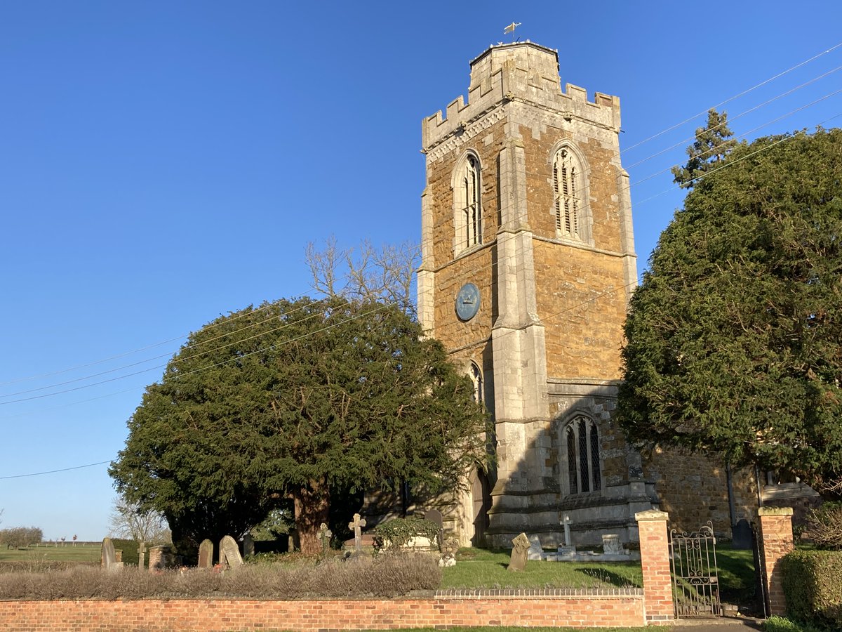 hordeofduck's tweet photo. Beeby church in Leicestershire. Famed for its incomplete spire, known as the Beeby stump and eighteenth century box pews. Now cared for by the Churches Conservation Trust. Always worth a visit. #beeby #leicestershire #churches #heritage https://t.co/lLXuIdUqlE