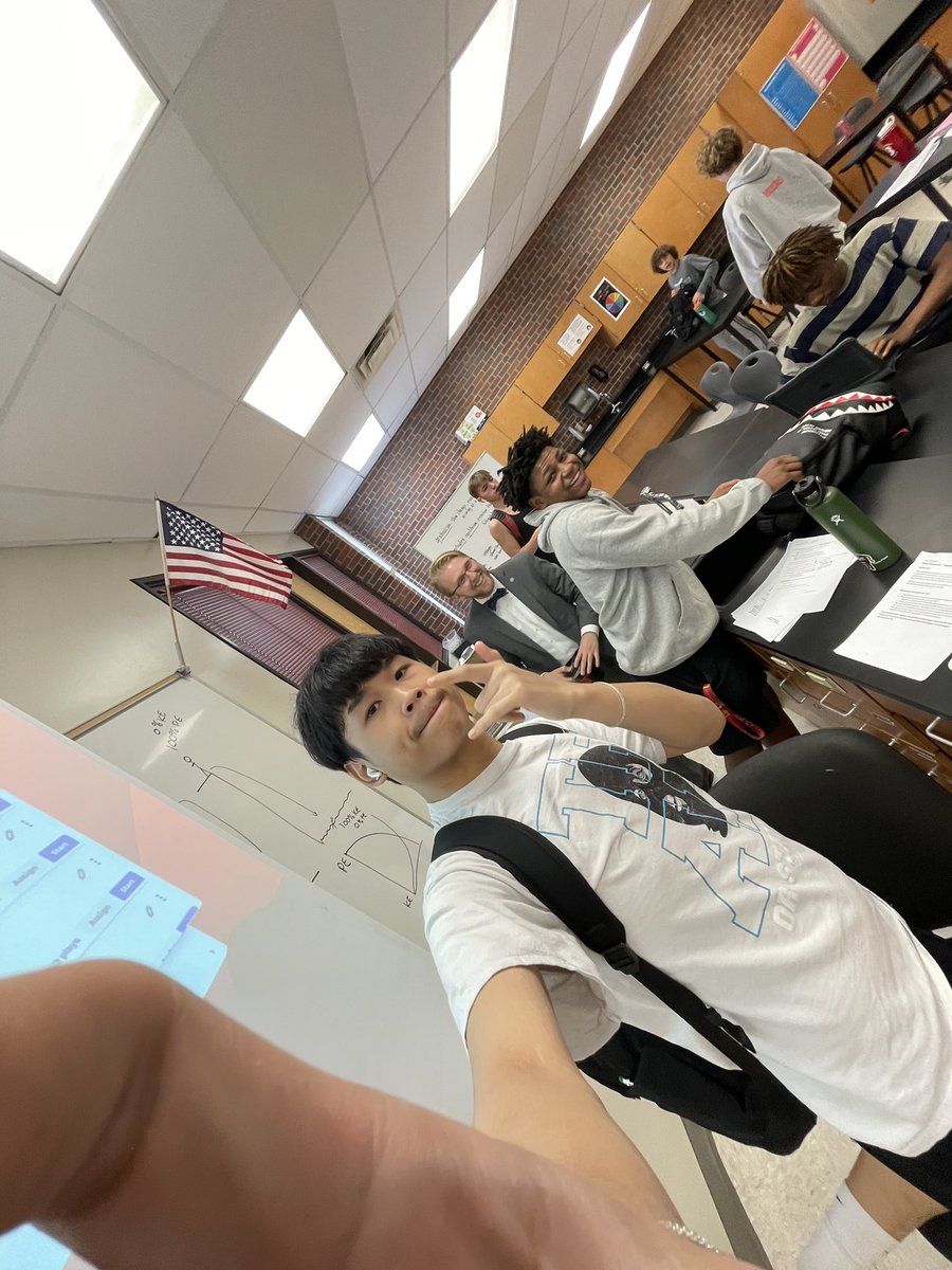 MrNicholsBio's tweet photo. Love my goofy students!! One of my students saw my phone sitting on the desk and decided to take a few selfies and pictures of his friends so I told him he could get a shout out on my Twitter 😂 https://t.co/8HdfMarMgU