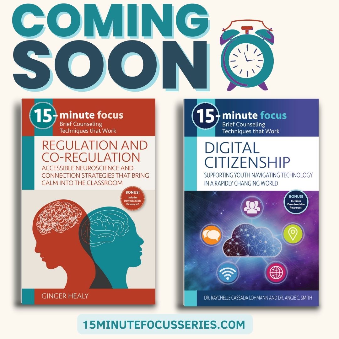 NCYI's tweet photo. Two new releases will be available next month from the 15-Minute Focus series! If you're looking for research-based learning and actionable strategies around these topics, visit https://t.co/6ysFePCQ6g to learn more!
@RLohmann @ncsuangie 
#regulation #digitalcitizenship https://t.co/sIBPdXtxuL