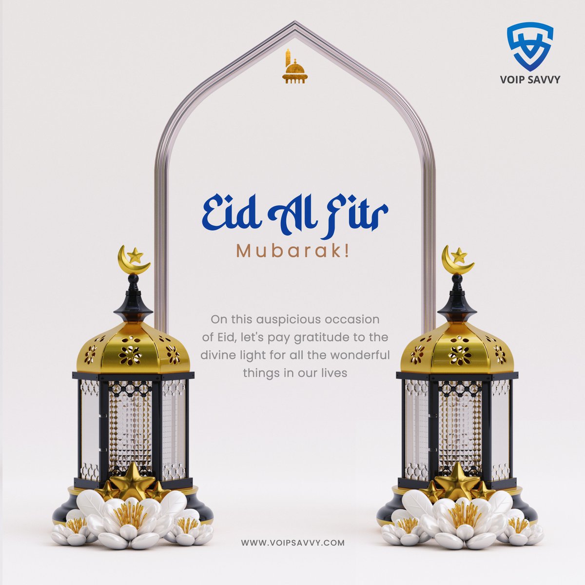 SavvyVoip's tweet photo. We extend our warmest wishes to our valued customers and followers on the occasion of Eid al-Fitr. From all of us at VoIP Savvy, we wish you a joyous and blessed Eid Mubarak!

#eidmubarak #eidalfitr #voipsavvy https://t.co/RtFMPryZEq