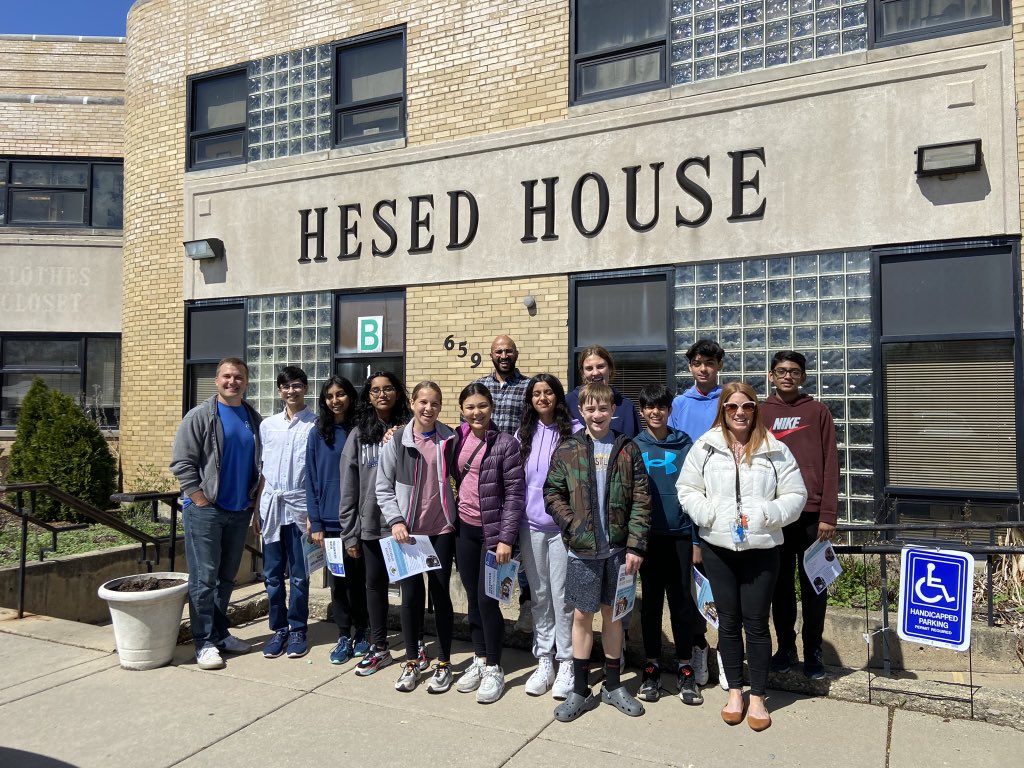 What an experience for these Pioneer Leaders! They spent some time at Hesed House learning valuable lessons in humility and empathy. <a href="/PioneersGms/">GMS Pioneers</a>