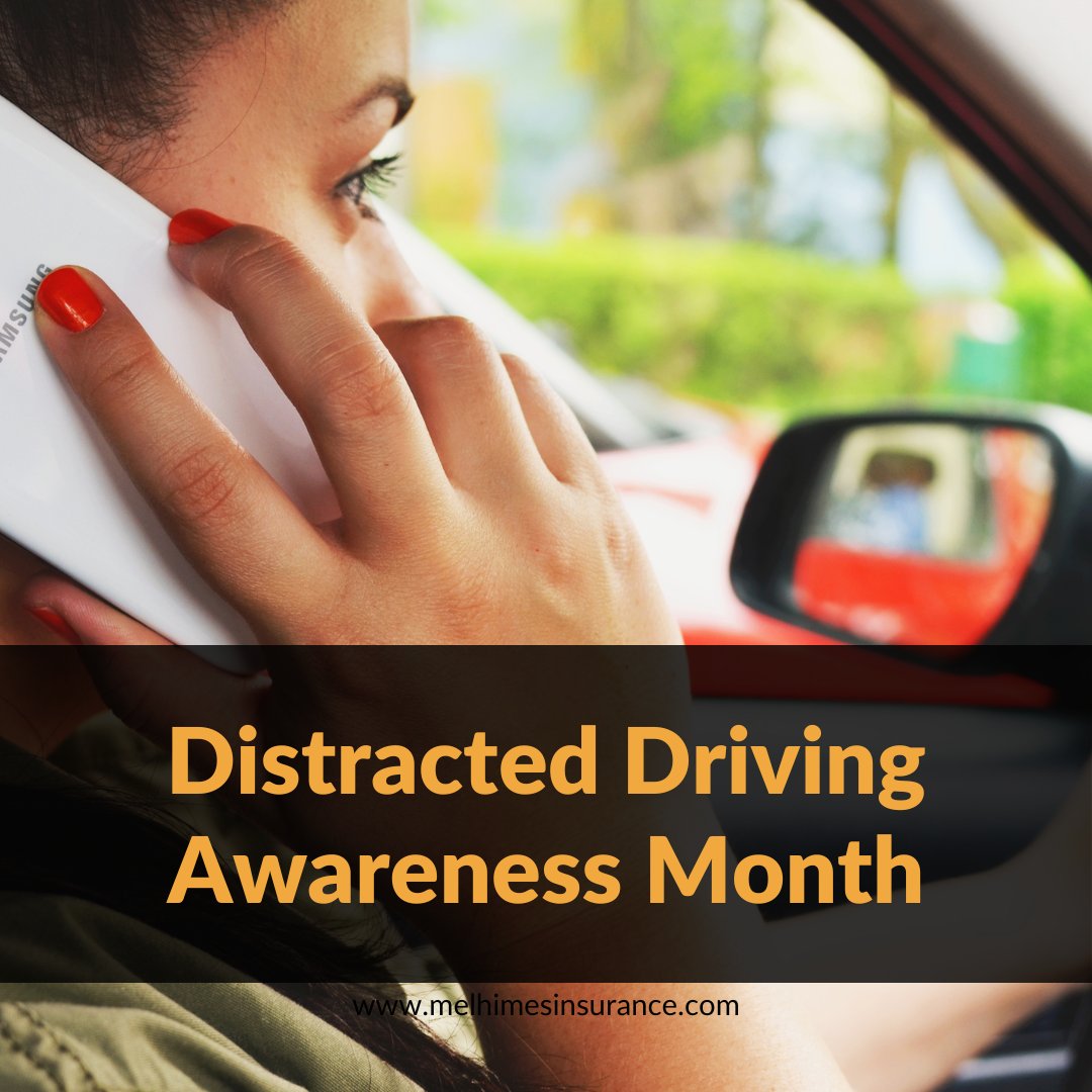 April is Distracted Driving Awareness Month - Don't let distractions cause an accident on the road. 🚫 Stay focused behind the wheel to help prevent accidents and keep yourself and others safe on the road. #DistractedDrivingAwareness #StaySafeOnTheRoad #FocusOnDriving