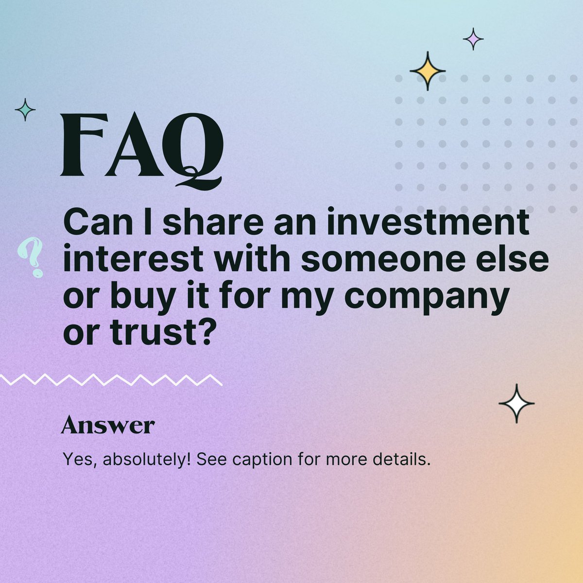 At HomeSlice, we offer our Members the flexibility to invest as an individual, as part of a Crew, or as an LLC entity. 💼👥