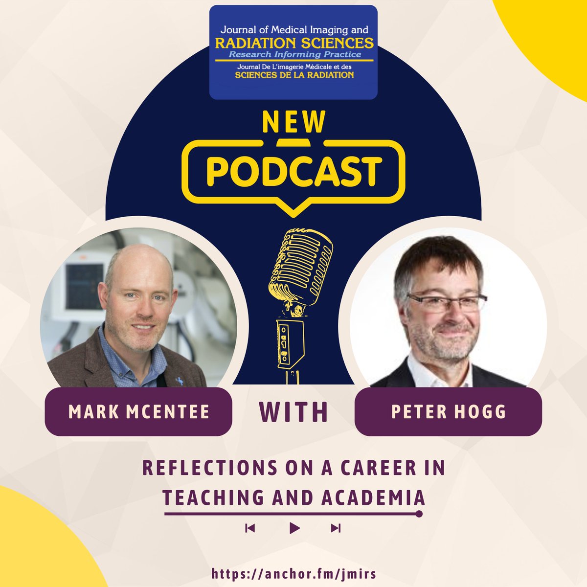 JMIRS (@jmirs1) on Twitter photo 🎙️NEW PODCAST!🎙️
Are you in a podcast-y mood? We've got you covered with our latest episode! Our Deputy Editor Mark McEntee <a href="/markmcentee/">Prof Mark McEntee</a> chats with Peter Hogg <a href="/p_peterhogg/">peter hogg</a> on a long, fulfilling career in academia and teaching! 🎧bit.ly/43xe3lJ 🎙️NEW PODCAST!🎙️
Are you in a podcast-y mood? We've got you covered with our latest episode! Our Deputy Editor Mark McEntee <a href="/markmcentee/">Prof Mark McEntee</a> chats with Peter Hogg <a href="/p_peterhogg/">peter hogg</a> on a long, fulfilling career in academia and teaching! 🎧bit.ly/43xe3lJ