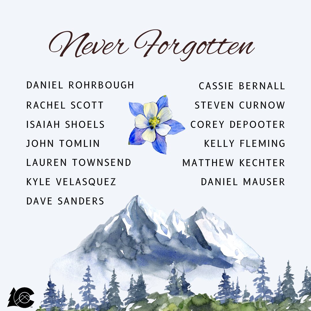 GovofCO's tweet photo. It has been 24 years since 13 lives were taken from us at Columbine High School. In 2019, I declared April 20th an annual day of service to honor those lost and recognize this tragic day. https://t.co/fYLGTgAwh9