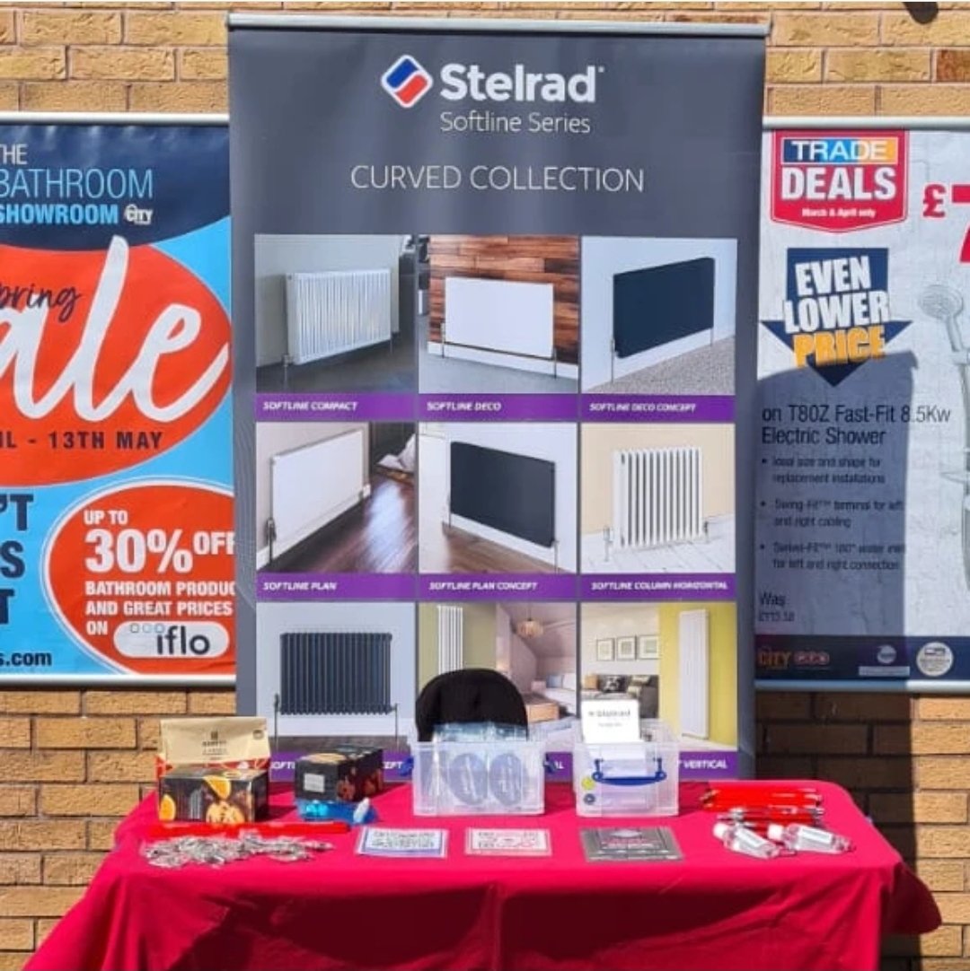 Come join us at @CityPlumbingUK Leeds Roundhay this afternoon to find out all about radiators and renewables!

@Stelrad 

#renewables #softline #stelrad #heating #lowtemperature