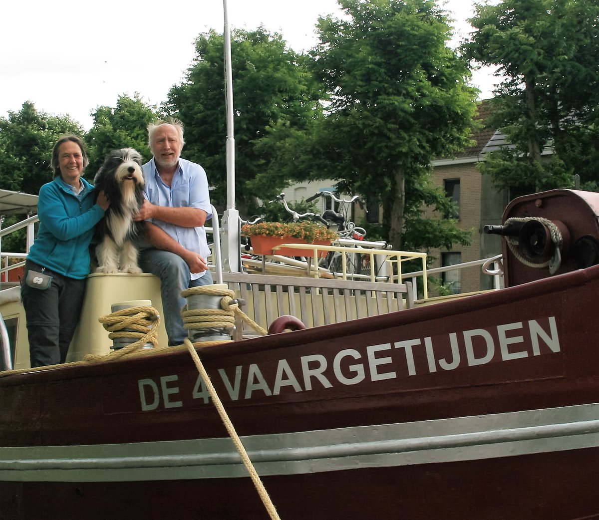 beerandbiketour's tweet photo. Travel can be hard. At Beer &amp; Bike we like to keep things simple. One of the best examples is our partnership with Olga &amp; Maurits. Togehter with Noty they are the owners and crew of De 4 Vaargetijden. Send us a message for more information. We have just a few spaces left for 2023 https://t.co/TJUV1pImBE