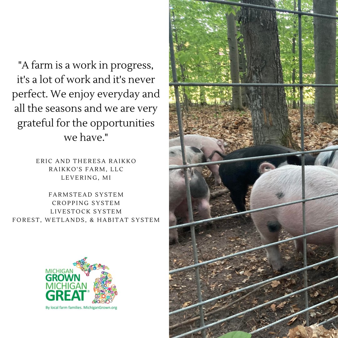 MichAgCouncil's tweet photo. Earth Day is right around the corner (April 22), but Michigan farmers are dedicated year-round to preserving and protecting the land, water, and air we all need in order to pass their livelihoods to the next generation.

#Sustainability #MichiganAF #MAEAP https://t.co/3pZtqwCT5s
