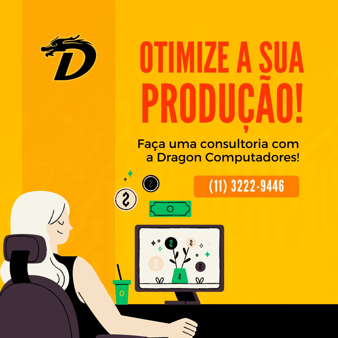DragonPCsBR's tweet image. Otimize a sua produção com a
consultoria da Dragon!

#gamer #pcstreamer #pcupgrade #pccustom
#lojadecomputadores #upgradepc #customizaçãodepc
#computadorgamer #consultoriacomputacional
#consultoriadetecnologia #consultoriaespecializada