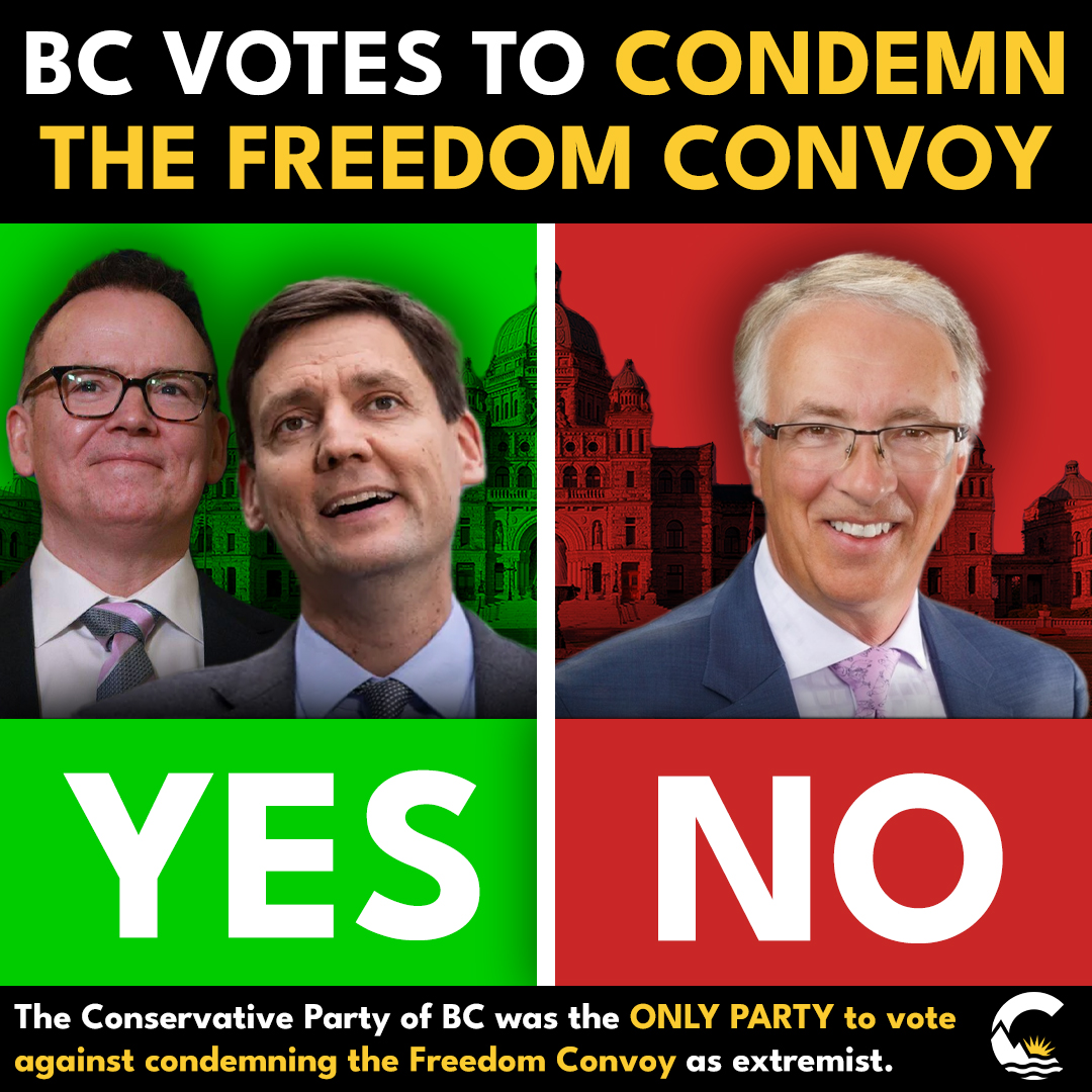 Conservative_BC's tweet photo. Conservative Party Leader, MLA John Rustad, stood alone as the only MLA to push back and vote "NO" against condemning the Freedom convoy and endorsing the draconian lockdowns that crippled our economy. Enough is enough. Join us: https://t.co/ENVqGGk7yy
#AllButOne #BCPoli https://t.co/OG4LDaKDoS