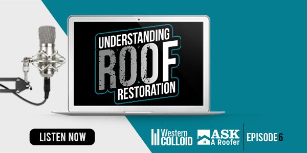 AskARoofer_RCS's tweet photo. Listen to the latest episode of Understanding Roof Restoration. This week's episode dives into the best practices for fluid applied reinforced roofing (FARR) systems. Listen below:
https://t.co/0IE6onKNrg
@WesternColloid #WesternColloid #AskARoofer #HaveAQuestionAskARoofe https://t.co/XRGTBQlrrN