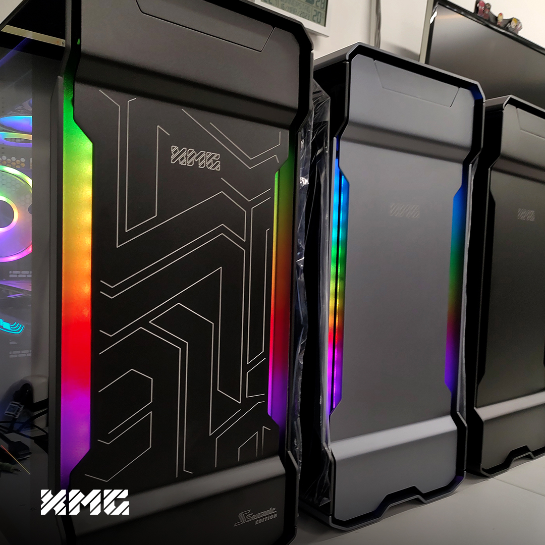 XMG_INT's tweet photo. Brutal performance with maximum airflow or maybe even with water cooling? Would you prefer RGB overkill or an optical understatement? Your decision!
😎 Click: https://t.co/0DNnHj8Eb2
#XMGSECTOR #XMGTRINITY #XMGUNIFY #Gaming #GamingPC #Intel #AMD #NVIDIA https://t.co/0jk4JLrrRT