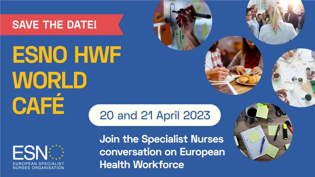 meteorsocialeu's tweet photo. We are delighted to participate in @esno_web World Café - European Health Workforce. @neeltjedevries (@spaarnegasthuis) and @BooneAnke (@KU_Leuven) present Project METEOR, which seeks to understand why EU workers in health professions change jobs.
#ESNO_WCF https://t.co/hdTTQDHdMo