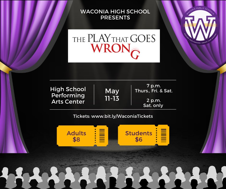 Waconia Public Schools on Twitter "The WHS Theatre Program will