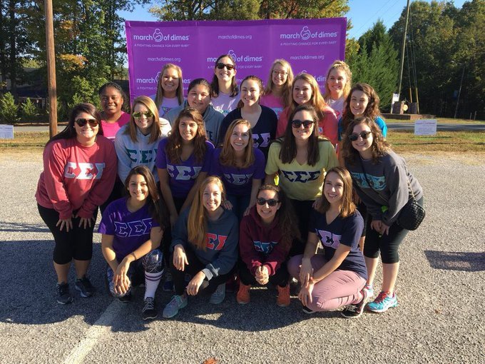 Happy 125th #FoundersDay to our national service partner, <a href="/trisigma/">Sigma Sigma Sigma</a>! With a focus on the value of sisterhood, Tri Sigma empowers members to serve their communities. Thank you for your support of Prematurity Research Centers, and all you do for the health of moms and babies!