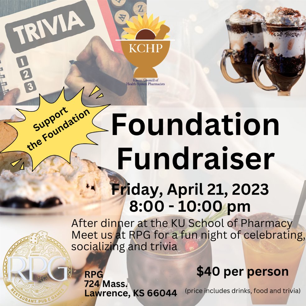 kchponline's tweet photo. Support the Foundation TOMORROW, from 8 - 10 pm! Join us at RPG for fun, celebrating, socializing, and trivia night! We're still taking registration until tomorrow! Register here: https://t.co/PI9maiJrGq https://t.co/9usK5dWNkn