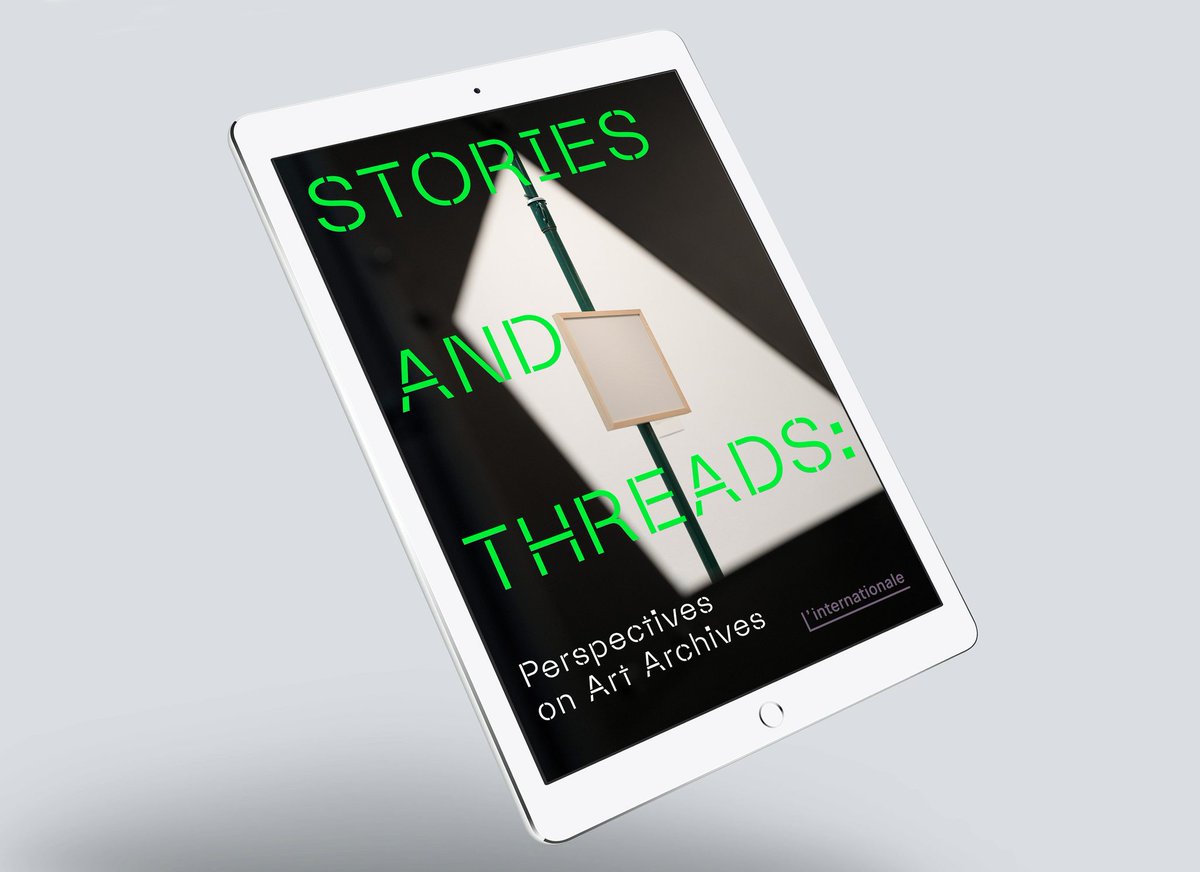 museoreinasofia's tweet photo. "Stories and Threads: Perspectives on Art Archives", la nueva publicación de @intl_online , ya está disponible para su descarga gratuita:
https://t.co/1iVdBneIWC
#StoriesAndThreads #CreativeEurope #internationaleonline https://t.co/SKEyIC4DMF