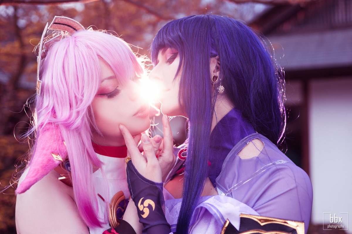 BbxPhotography's tweet photo. ✨I'd spend eternity with you ✨
Trying something new layout wise 🥰
With @Dejikocosplay and @kuramascorner 🌸
#cosplayshoot #cosser #genshinimpact #genshinimpactcosplay #photography #photoshoot #raidenshogun #yaemiko #eimiko https://t.co/T1ynNr1Hdt