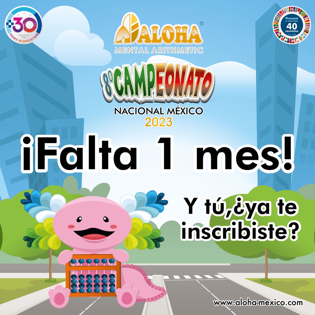 ¡𝗡𝗼 𝘁𝗲 𝗽𝗶𝗲𝗿𝗱𝗮𝘀 𝗲𝗹 𝟴º 𝗖𝗮𝗺𝗽𝗲𝗼𝗻𝗮𝘁𝗼 𝗡𝗮𝗰𝗶𝗼𝗻𝗮𝗹 𝗱𝗲 𝗔𝗟𝗢𝗛𝗔 𝗠𝗲𝗻𝘁𝗮𝗹 𝗔𝗿𝗶𝘁𝗵𝗺𝗲𝘁𝗶𝗰! 
Acompáñanos y descubre de primera mano cómo la aritmética mental puede transformar la vida de nuestros niños.
youtube.com/watch?v=-6MbBI…