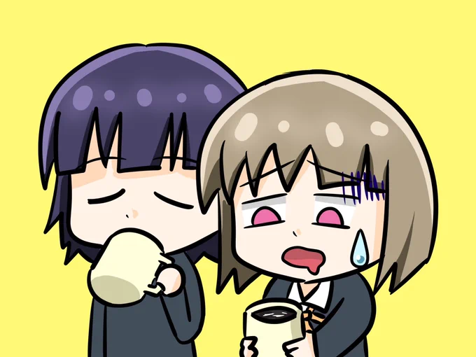 本日は『にじよんあにめーしょん』第19話 「かすみと果林とコーヒー」の放送がございます! ALTにストーリーあります!  #架空にじよん #虹ヶ咲