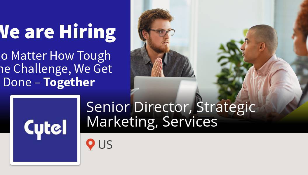 tonycornett's tweet photo. Senior Director, Strategic #Marketing, #Services (#job) wanted in #US. #Cytel https://t.co/oMw3EYQWpz #career #job #biostatistics #statistics #CRO #lifeatcytel https://t.co/siTJjAd4pJ
