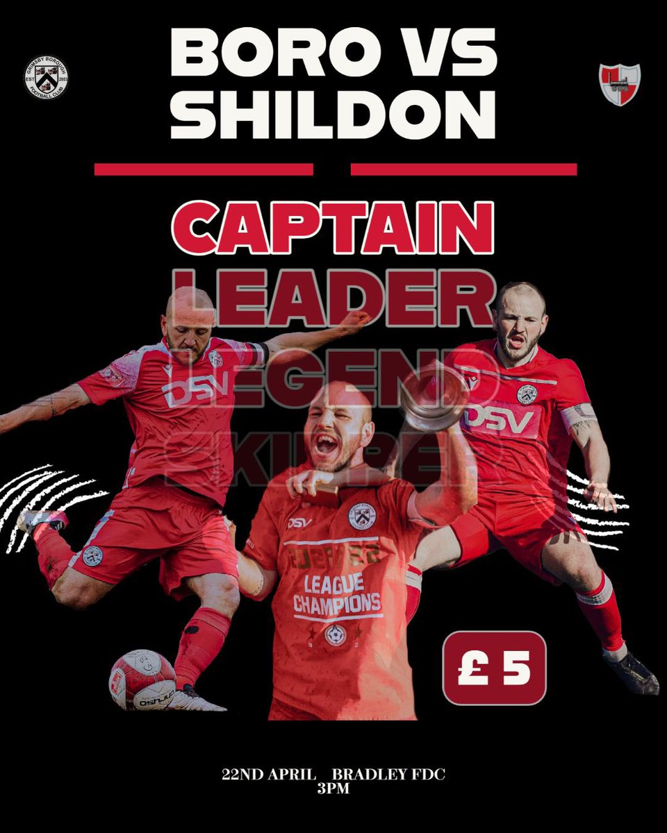 Grimsby_Borough's tweet photo. ๐๐ช๐ง ๐จ๐ ๐๐ฅ๐ฅ๐๐ง ๐จ๐๐ฎ๐จ ๐๐ค๐ค๐๐๐ฎ๐ ๐
As some may know, Saturday will be our captain's final game for Grimsby Borough ๐ข
โช๏ธ Over 300 appearances
โช๏ธ 100 goals for the club
โช๏ธ 10 seasons under his belt
โช๏ธ 2 promotions
The man has done it all ๐
#OneBoro https://t.co/Yz6gEAG7Wa