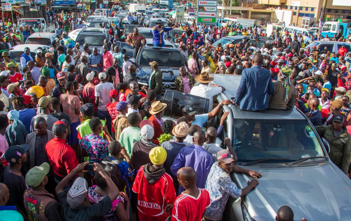 RailaOdinga's tweet photo. The impact of the cost of living is felt by every Kenyan. We have heard you, Murang'a. https://t.co/pTDomyGKvI