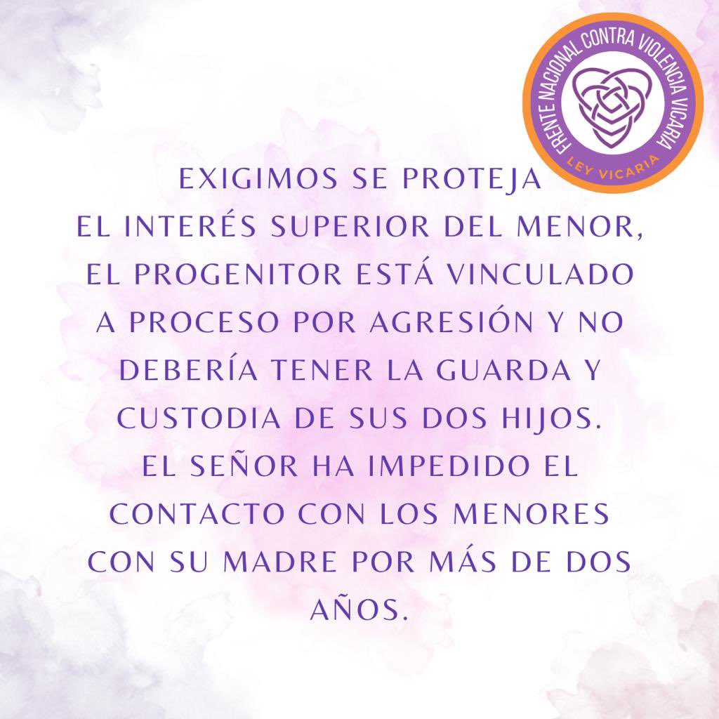 FNCVVICARIA's tweet photo. ¡ATENCIÓN!

Exigimos justicia para Nur y Nisa.

Exigimos justicia para su mamá Claudia 🧵

#nomásviolenciavicaria
#conlasinfanciasno
#leyvicaria
#FNCVV https://t.co/EgPYSdmG2A