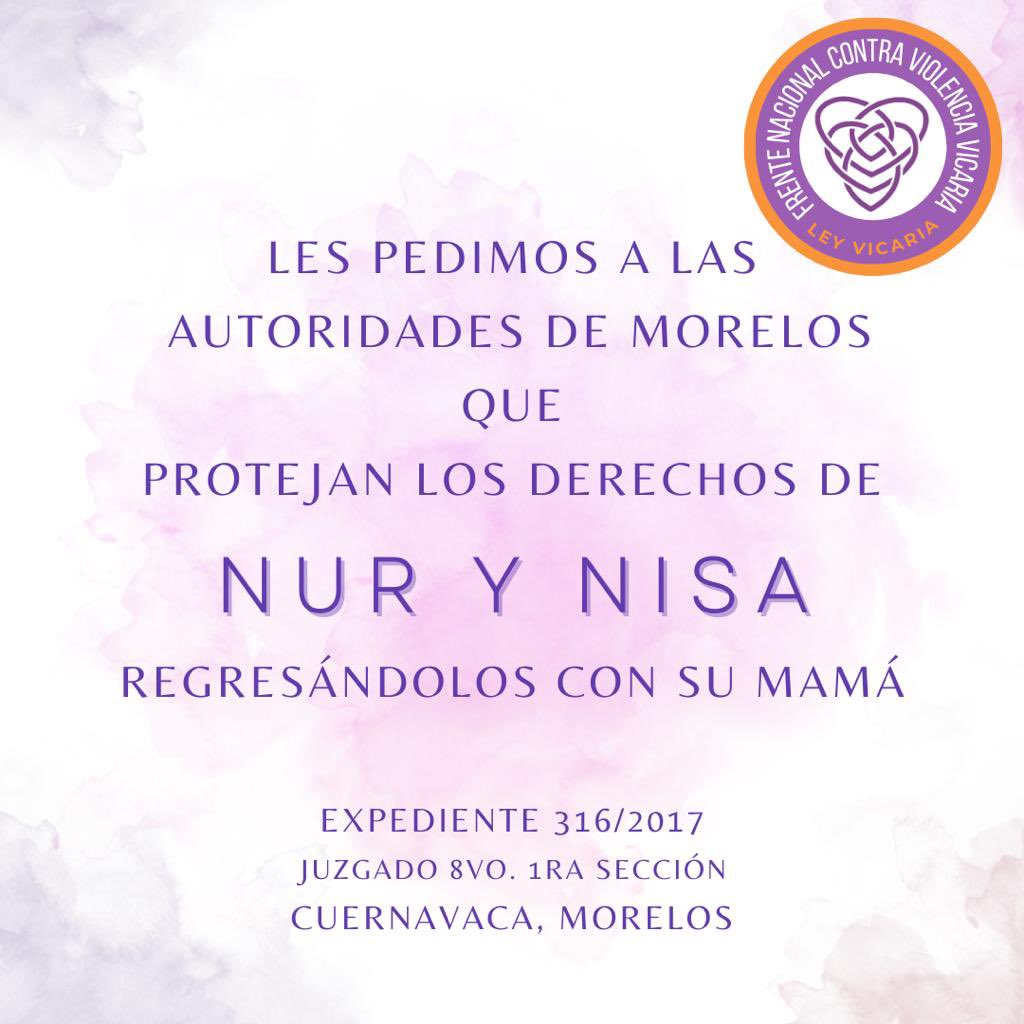 FNCVVICARIA's tweet photo. ¡ATENCIÓN!

Exigimos justicia para Nur y Nisa.

Exigimos justicia para su mamá Claudia 🧵

#nomásviolenciavicaria
#conlasinfanciasno
#leyvicaria
#FNCVV https://t.co/EgPYSdmG2A