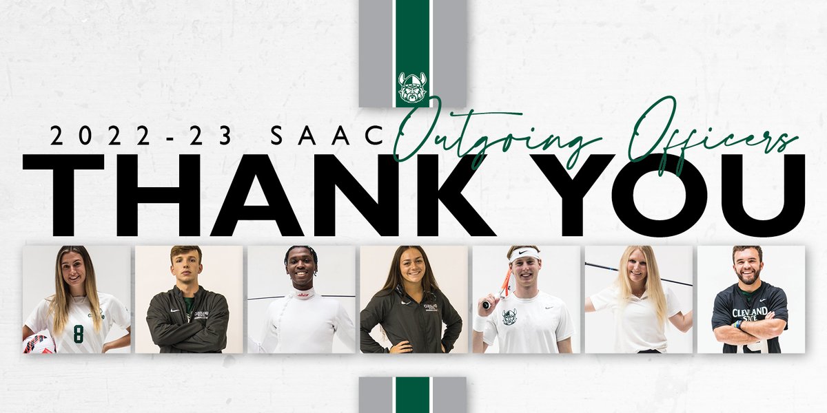 CSU_Athletics's tweet photo. For your leadership &amp; inspiration we say 𝐓𝐇𝐀𝐍𝐊 𝐘𝐎𝐔 to the outgoing @CSU_SAAC Officers!

#GoVikes https://t.co/KekC6cwjNe
