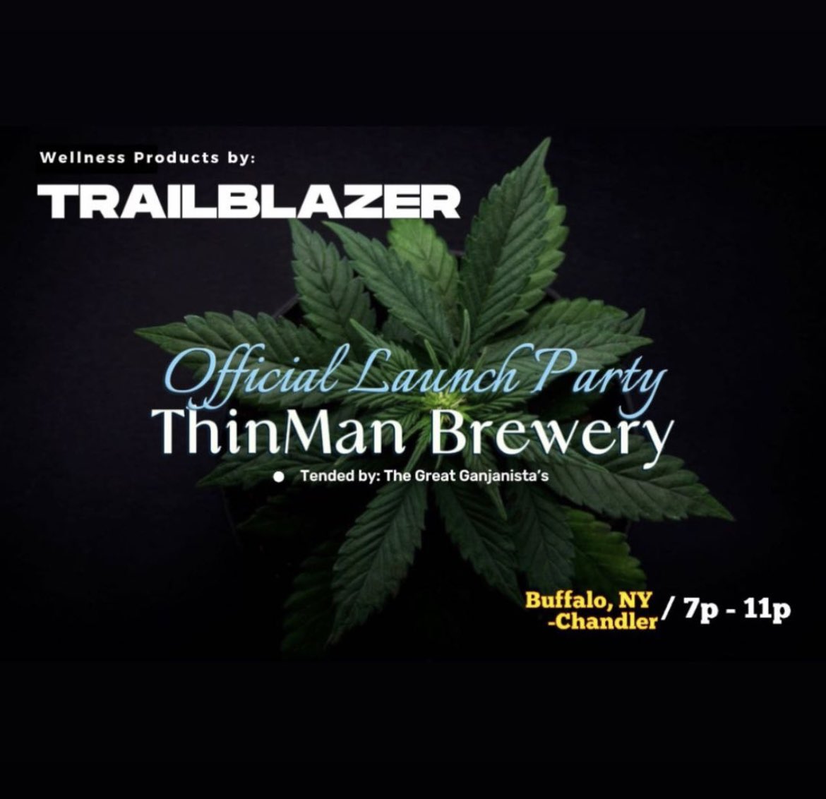 Tonight Come Join The Festivities With @StevieJohnson13 & @hbhfcreators At @ThinManBrewery Donations Will Go Towards Our @XA_HBHF 
#Handlebizhavefun #Trailblazers #420day