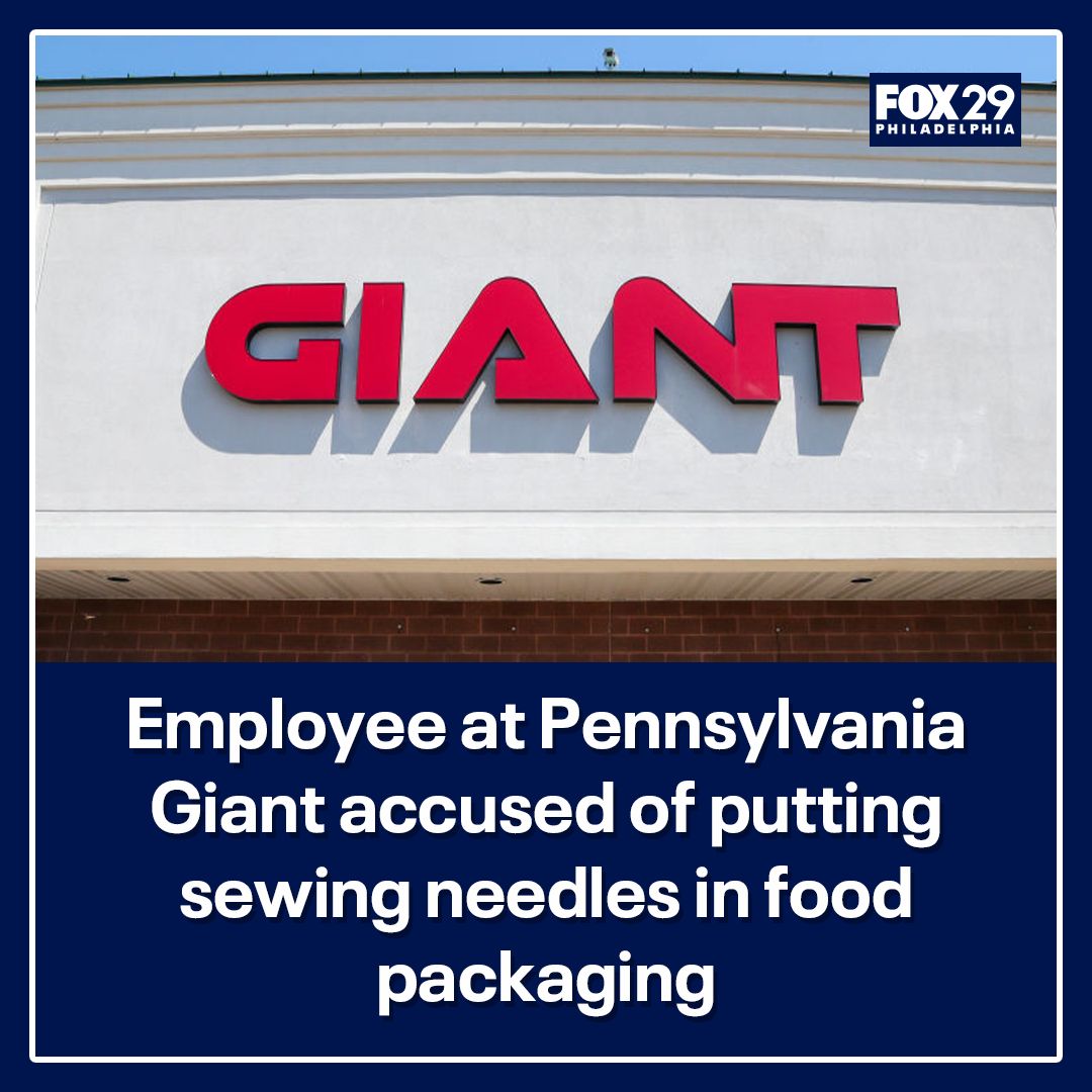 FOX29philly's tweet photo. FOOD TAMPERING INVESTIGATION: Authorities are recommending shoppers who purchased grocery items from the store between Thursday, April 13, and Wednesday, April 19, check their items for signs of tampering. MORE: https://t.co/NMEzjgmc7O https://t.co/OwQtRSCWOv