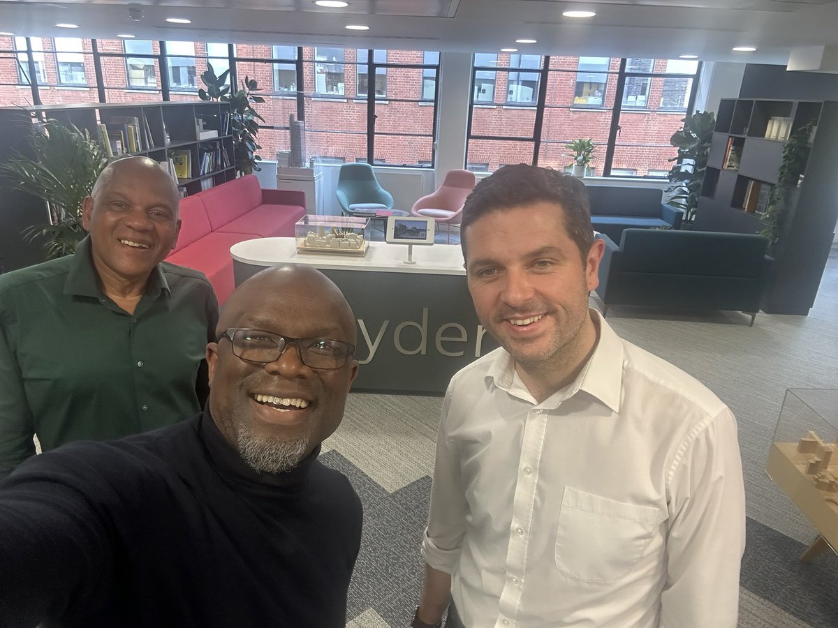 AbisogunOBE's tweet photo. Just hosted my ‘Big Bro’ Audley at @BuildecoLtd and had a really good meeting with @GrahamKellyBIM, MD at @bimacademy and @DaveMc_Mahon, Director at @Ryder1953 - discussing next steps for the @matrixstructure ‘#GMOC’ #MMC solution ready for 🚀 scaling across the U.K. and RoTW 🌍 https://t.co/hY5g7SDAex