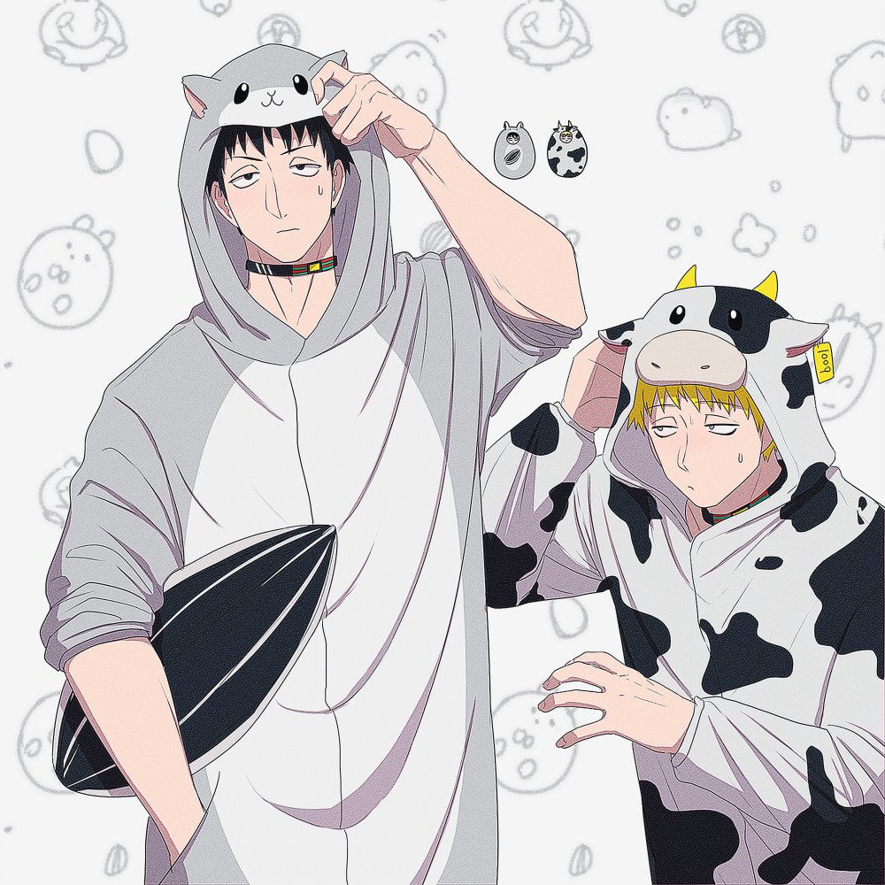 페잉 닫기전에 들어오노 ..동물잠옷 케이지...
무슨동물인지 언급안해주셔서 트친분들에게 추천받아서 그리기 ㅎㅎ)> 그리는김에 두개길래 두명으로 그림..