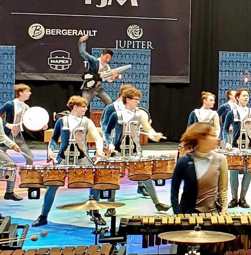 Irondale Combined Schools Drumline! #wgi #wgi2023 #mapexmarching