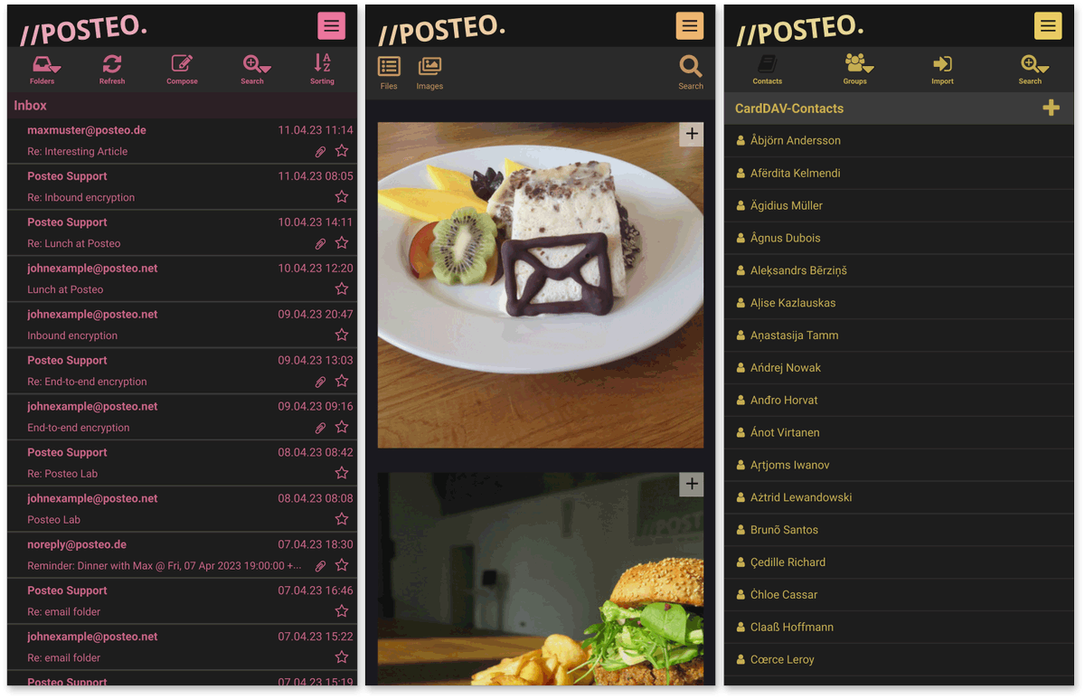 Posteo_en's tweet photo. New at Posteo: Many colors, two contrast levels and dark mode https://t.co/UcmYbqT6hk https://t.co/XgxwZAjZ66