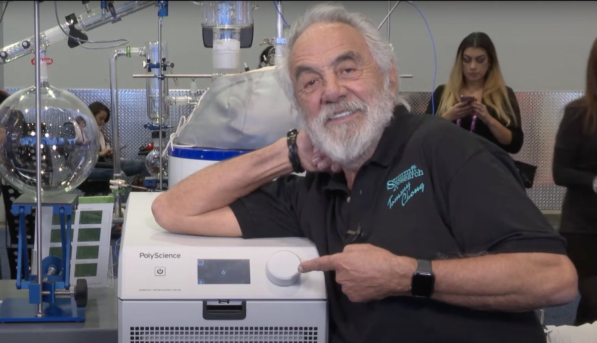 PolyScienceLab's tweet photo. Heeeeeeresssss Tommy!
Happy #420day
https://t.co/lJ7K8oz2MX
#cannabis #cannabiscommunity #cannabiz #distillation #temperaturecontrol #THC #cbdhealth #thclife #science #podcast #podcasting ##cannabissociety #dailycannabis #medicalcannabis #shortpath #research #extractsdaily #dabs https://t.co/Ie7QfuyH5w