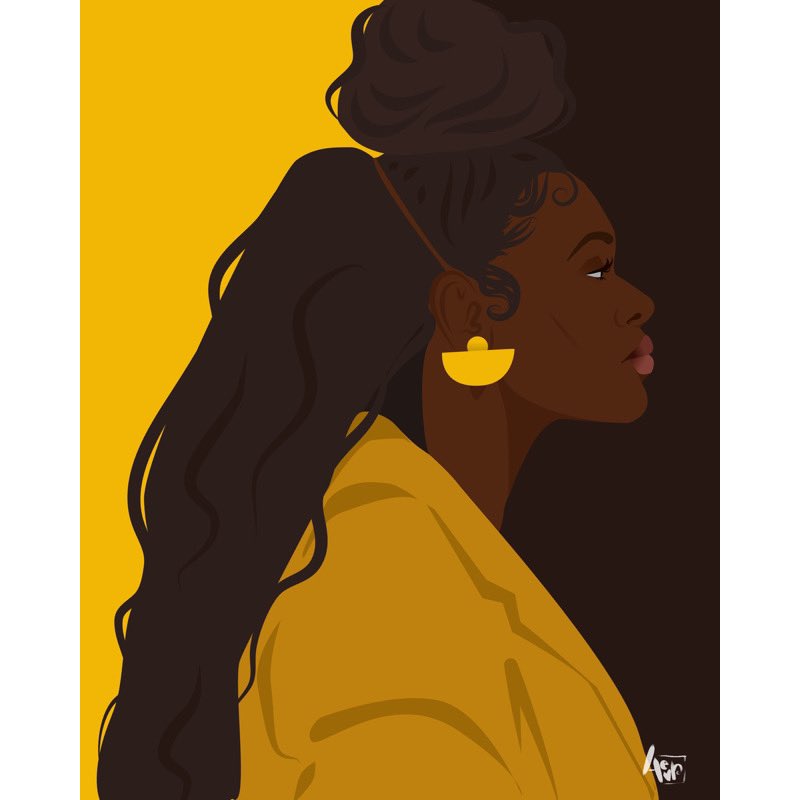 AmacieSoChic's tweet image. New #flatdesign work

#a4evr #portraitart #artcollector #blackartistspace #blackart #artlicensing #blackgirlsillustrate #artdirector #artprints #blackcreators #artgallery #artcurator #blackwomenartist #editorialillustration
