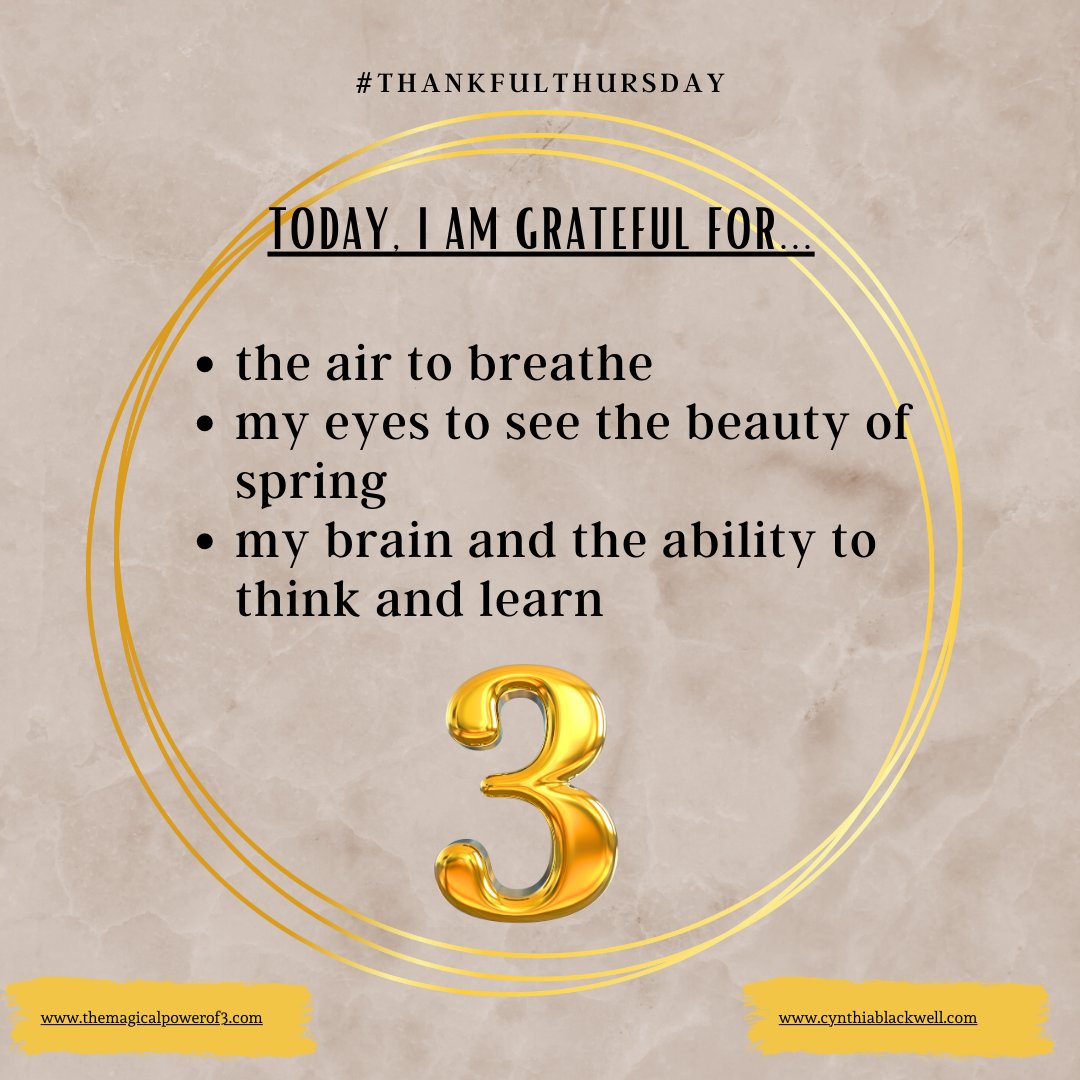 rainmakercb's tweet photo. #ThankfulThursday, my friends! Be thankful and have gratitude - we can always find something to be grateful for. #successformula #livelonger #livehappier #livehealthier #successmindset https://t.co/IZYYn0adXE