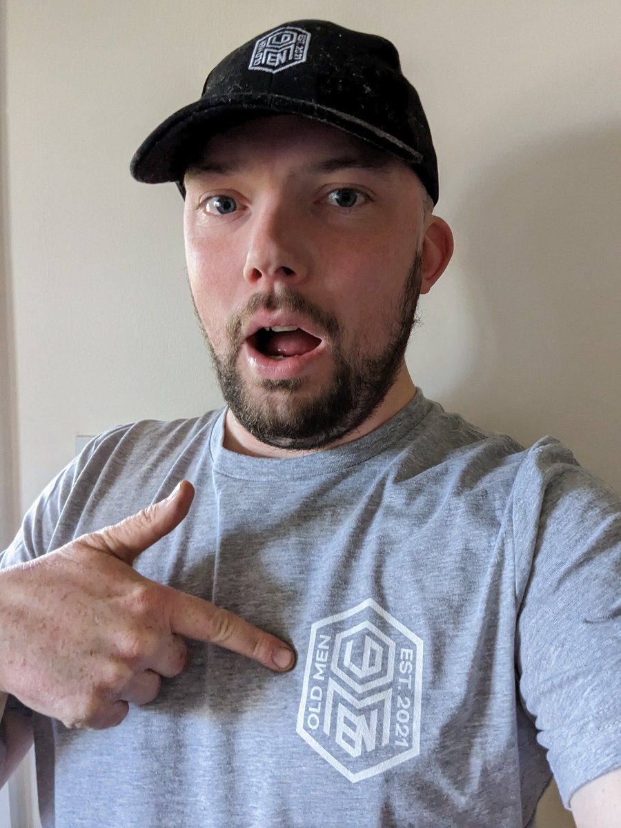 😎
Arrived already! Get yours now:
OldmenMerch.com