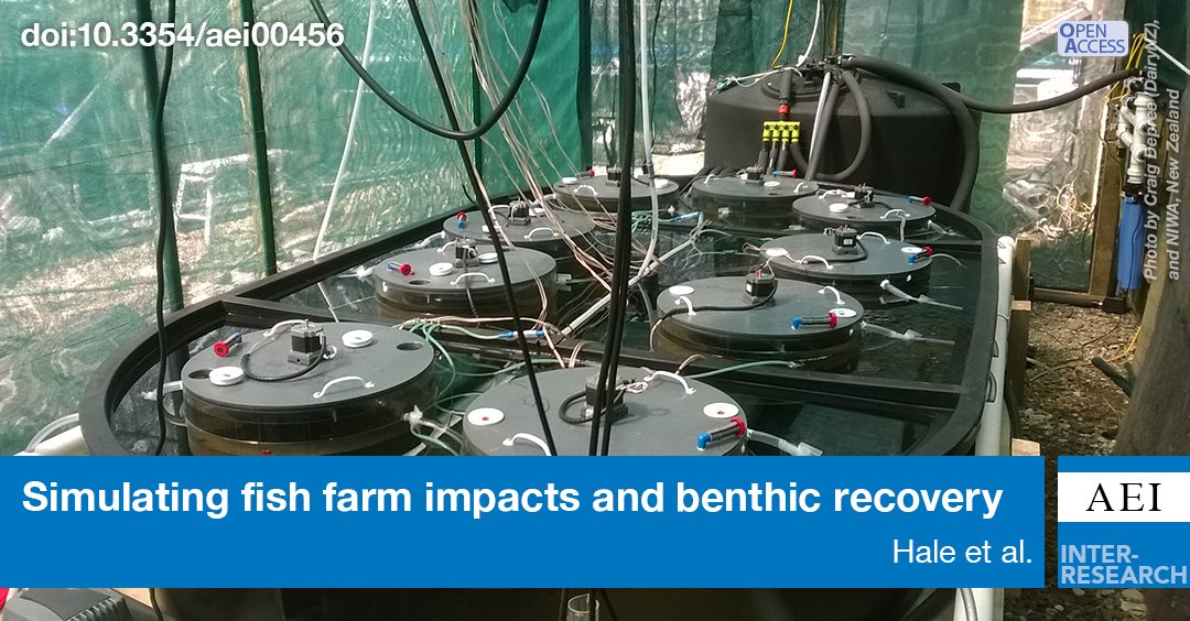 Excess benthic organic matter inputs affect the seafloor environment under intensive finfish aquaculture systems. Biogeochemical recovery times are input dependent with some parameters requiring longer fallowing periods to recover bit.ly/aei_15_115