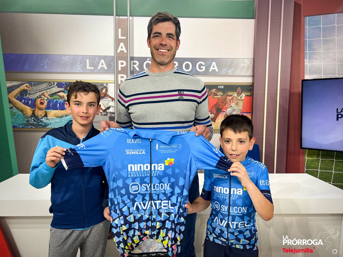 LaProrrogaTCJ's tweet photo. 👦🏻🚵‍♂️ Además, también hablamos con protagonistas de la Kids Series de Mountain Bike y la XCO que se celebró este pasado domingo en El Cabezo. 

🔴🕞 Desde las 21:00 en Telejumilla y desde el botón rojo a la carta siempre que quieras. 

#LaPrórroga388 #TeleJumilla https://t.co/W2lBadvFlq