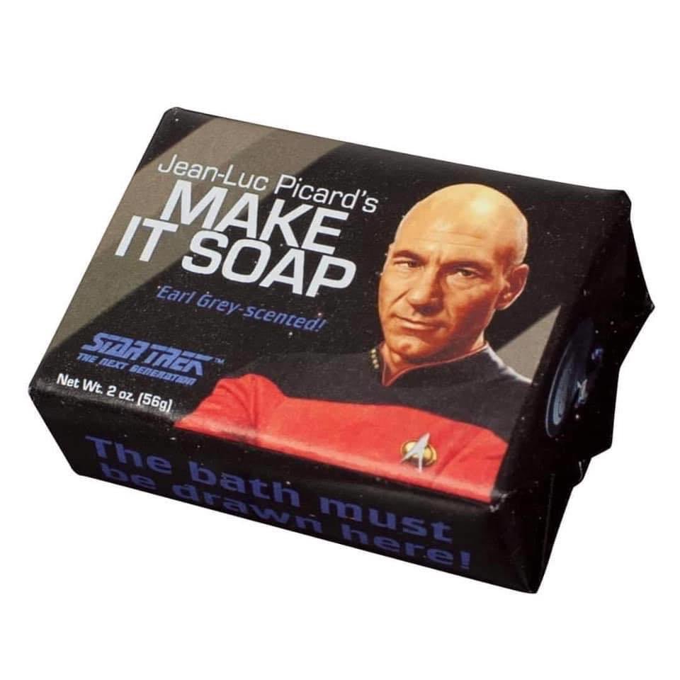 Seasatz60's tweet photo. Picard.
So clean.
From the Covid era.
#Picard #laugh #rinse #tepeat https://t.co/YjOOT2WkvI